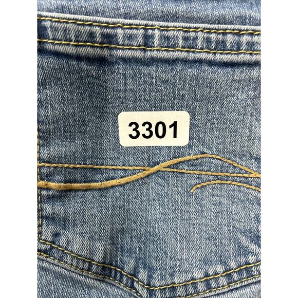 Wrangler Aura Jeans Women's 6R Denim Straight Cut Regular Rise Stretch‎ 32x31 - Picture 9 of 12